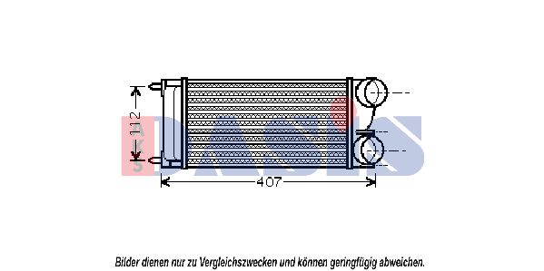 AKS DASIS Kompressoriõhu radiaator 167009N